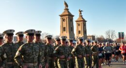 marines and monuments race