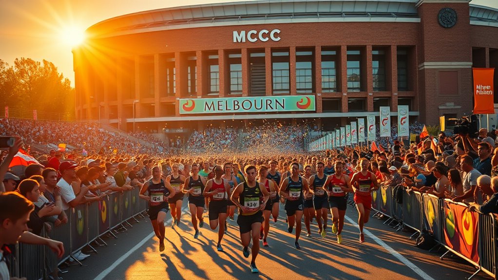 melbourne marathon finish strategies