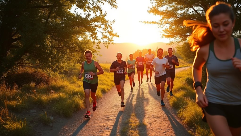 mindful running fosters well being