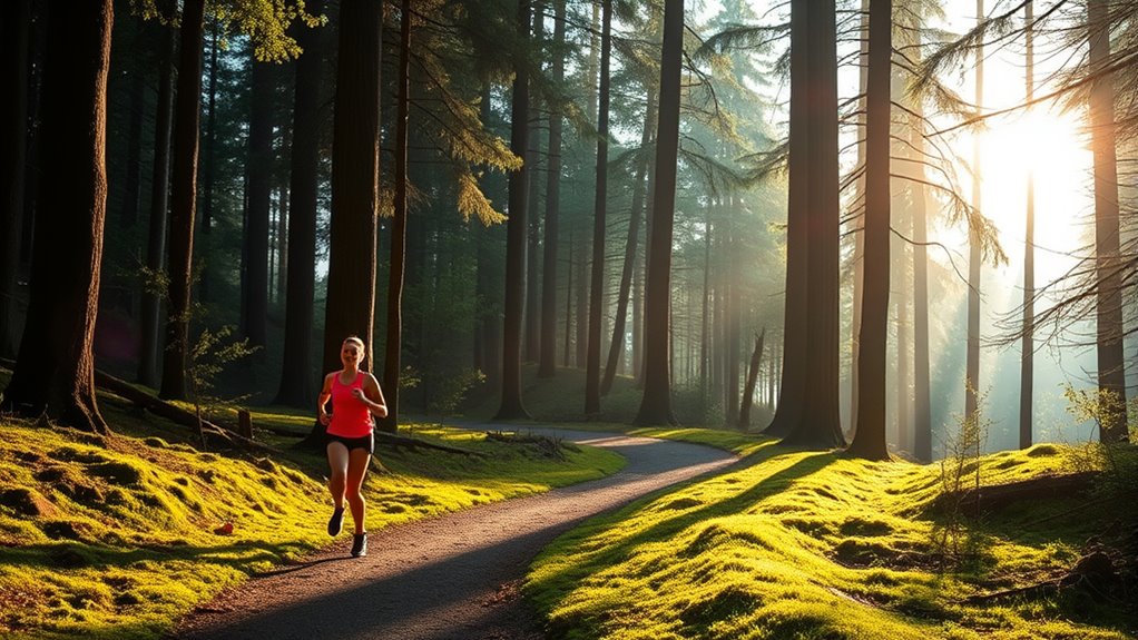 mindful running reduces stress