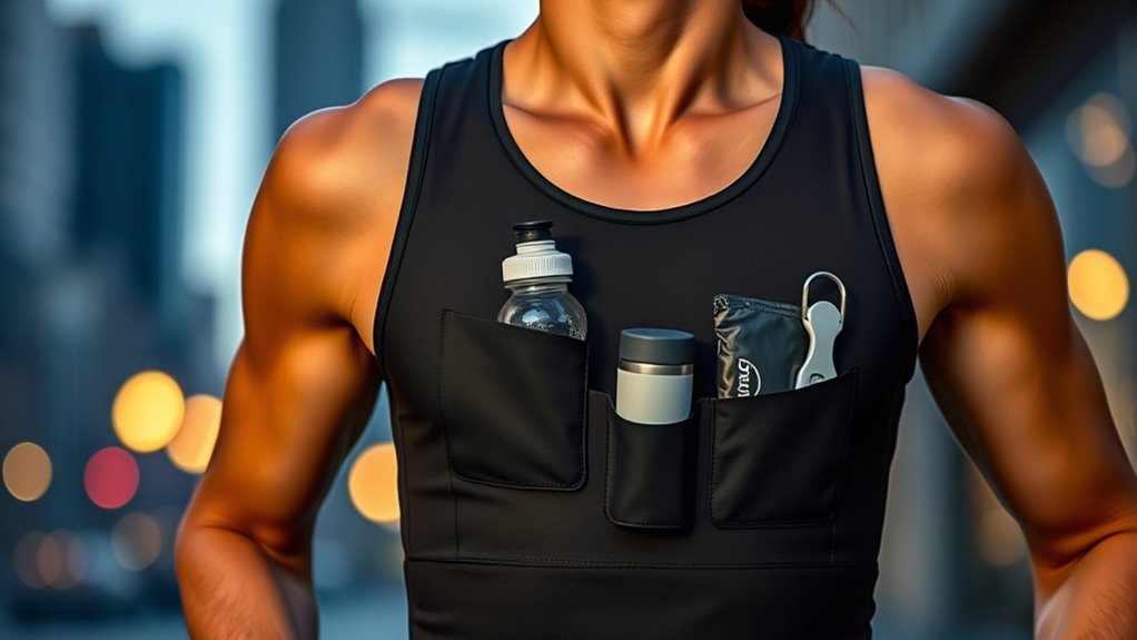 minimal lightweight urban running gear