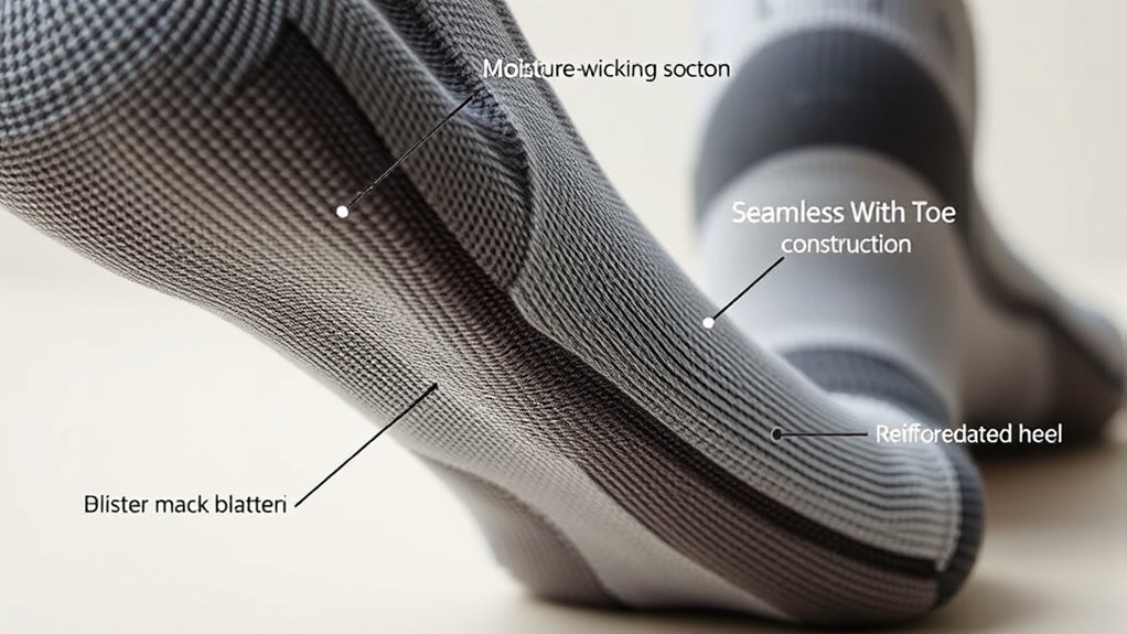 moisture wicking durable sock fabrics