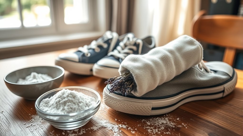 natural shoe odor remedies