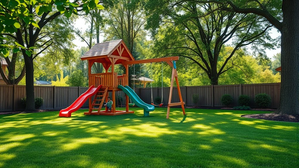 playset safety and suitability