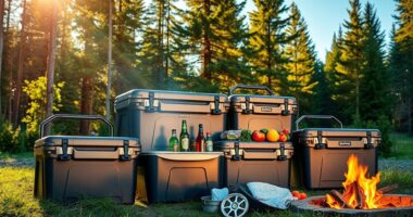 premium camping cooler selections