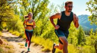 running for enjoyment versus improvement