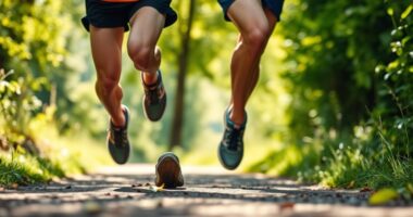 running rhythm and stride