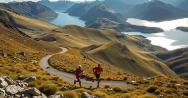 scenic hilly marathon course