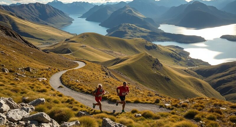 scenic hilly marathon course