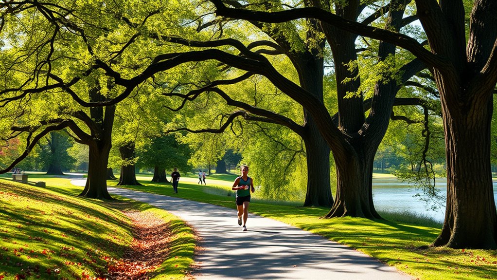 scenic route through parks