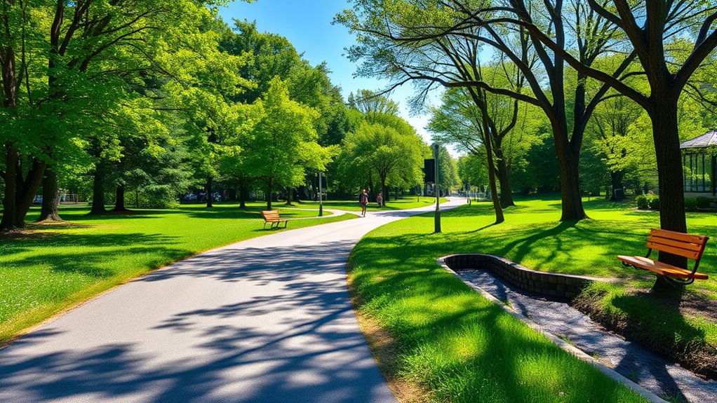scenic safe running routes