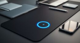 smart desk mats with wireless charging