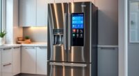 smart refrigerators with touchscreens
