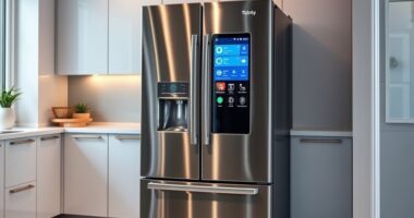 smart refrigerators with touchscreens