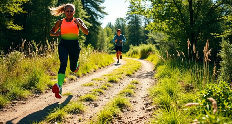 structured versus unstructured running