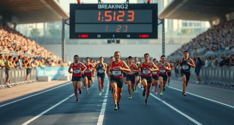 sub two hour marathon efforts