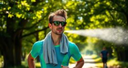 summer running cooling techniques