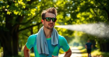 summer running cooling techniques