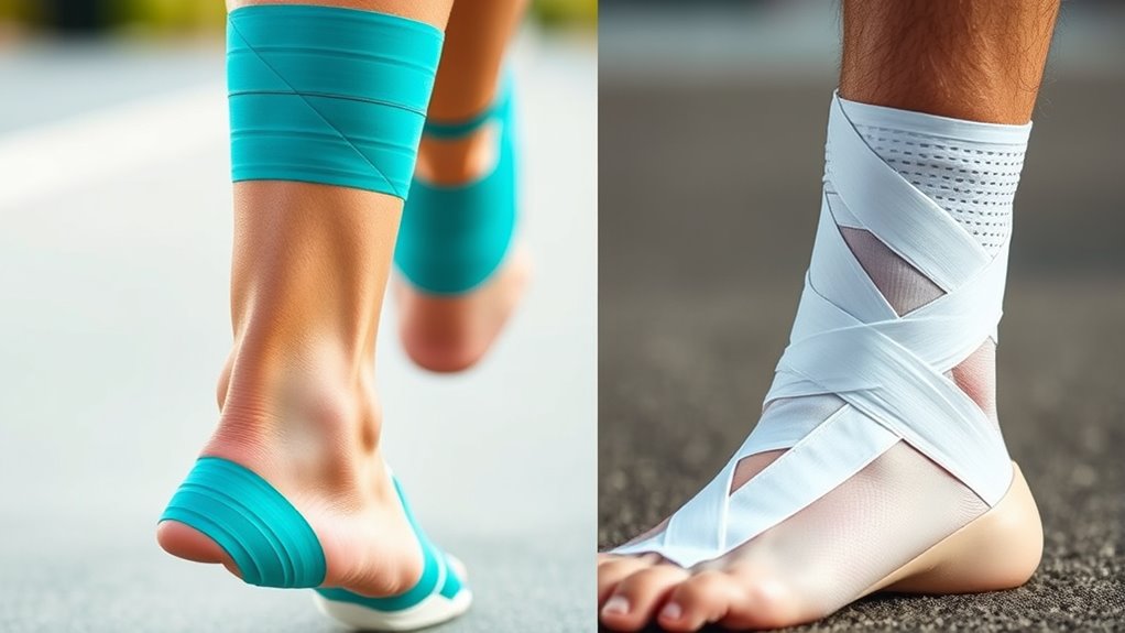 taping supports prevents injuries