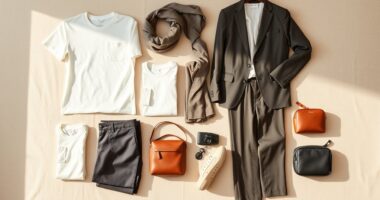 top 15 travel wardrobe essentials