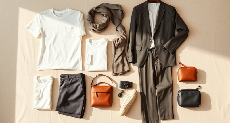 top 15 travel wardrobe essentials
