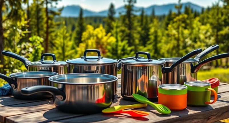 top camping cookware sets