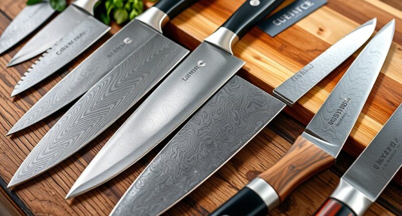 top carbon steel knife sets