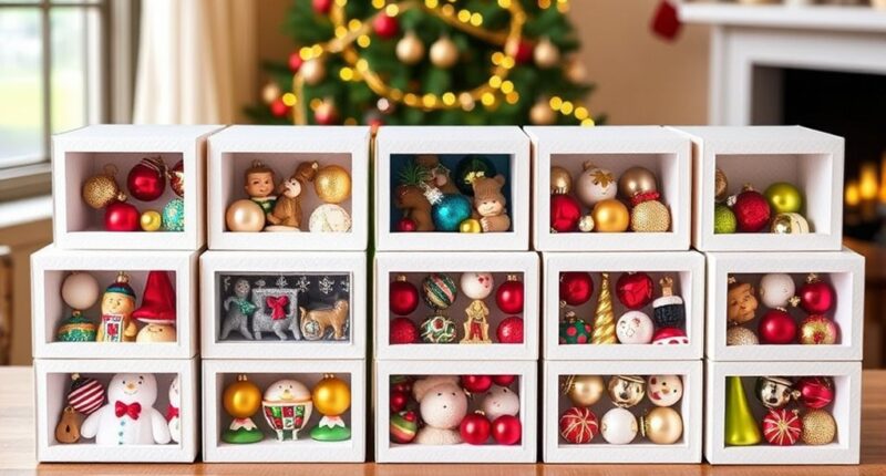 top drop resistant ornament cases