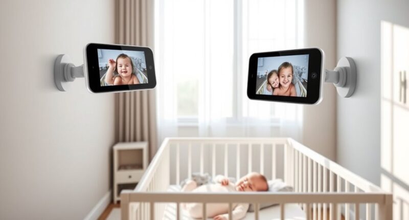 top dual camera baby monitors