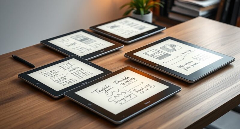 top e ink tablets 2025
