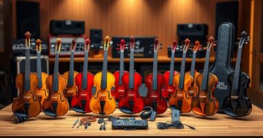 top electric violin kits