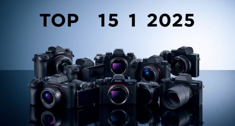 top full frame mirrorless cameras