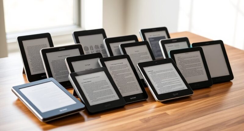 top kindle oasis alternatives