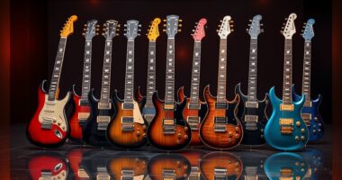 top luxury electric guitars