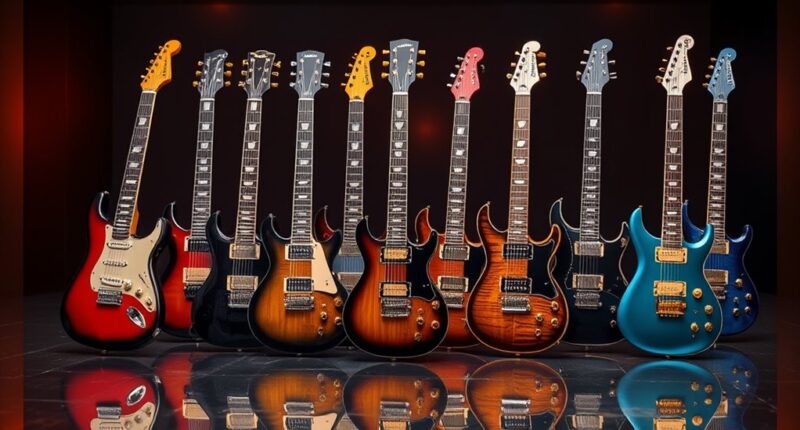 top luxury electric guitars