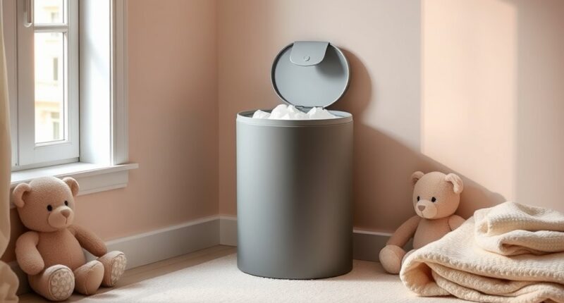 top odor controlling diaper pails