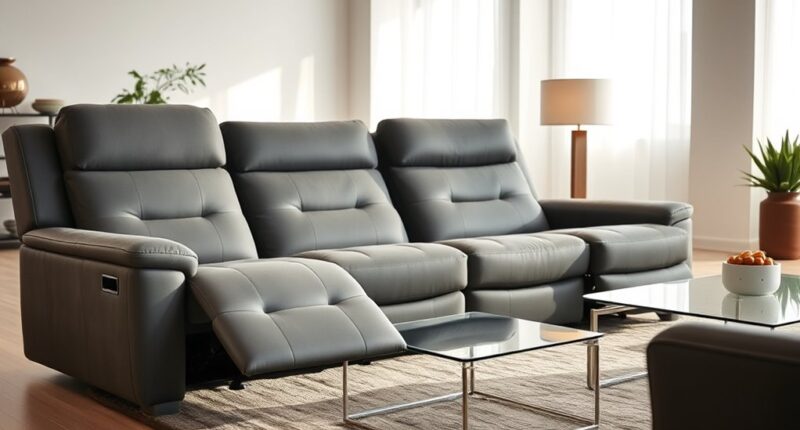 top power reclining sofas