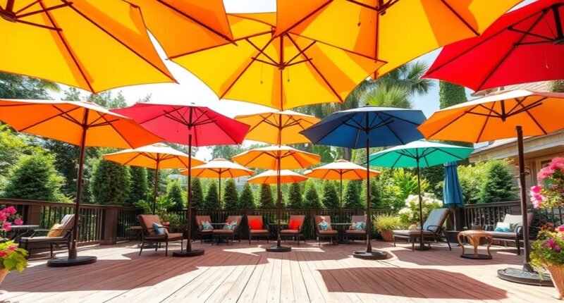 top premium patio umbrellas