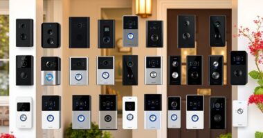 top stylish security doorbells