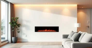 top ventless electric fireplaces