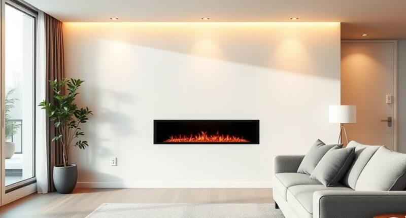 top ventless electric fireplaces