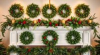 top wreaths and garland sets