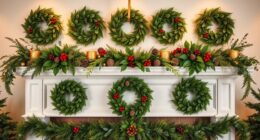 top wreaths and garland sets