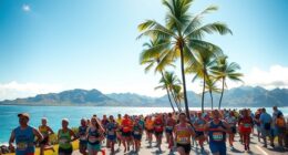 tropical honolulu marathon experience