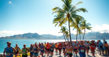 tropical honolulu marathon experience
