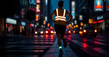 wear reflective night gear