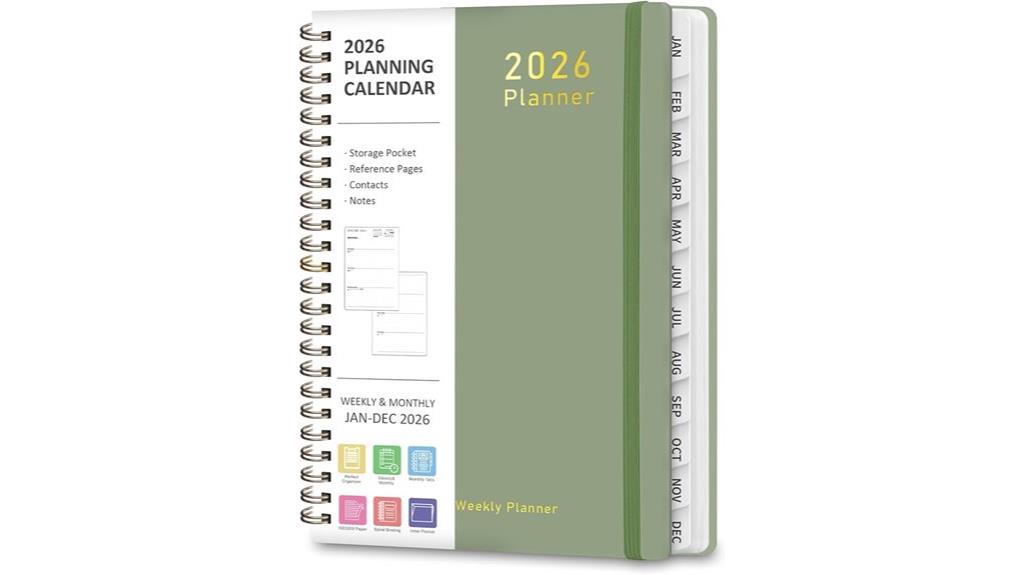 academic weekly monthly planner
