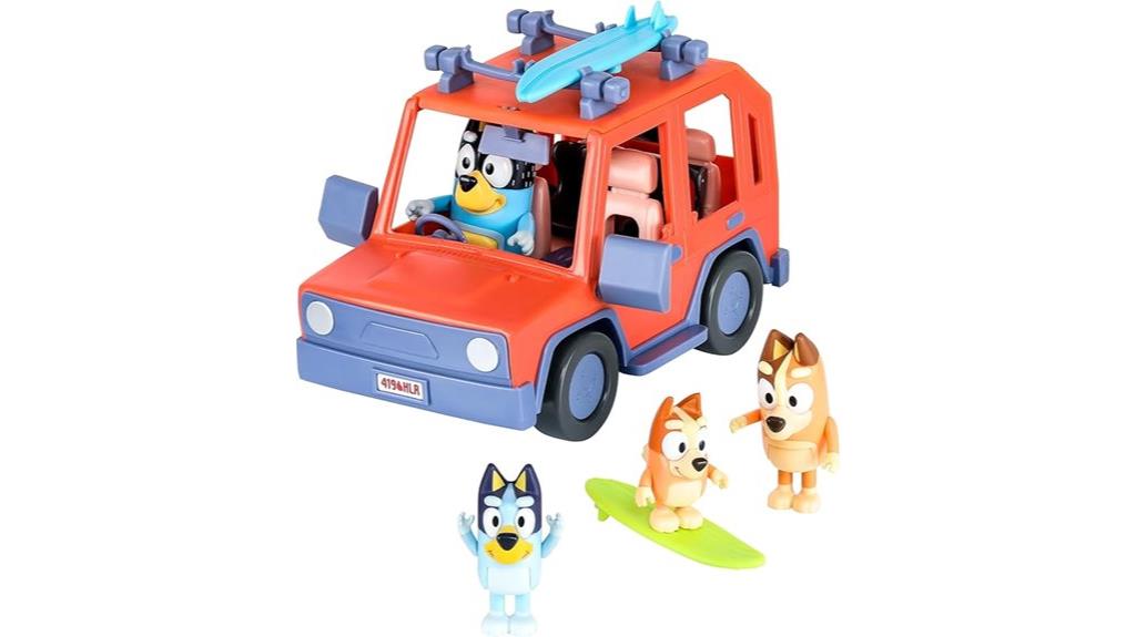 bluey 4wd toy car