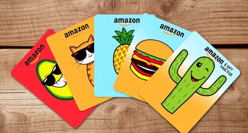funny amazon gift card designs