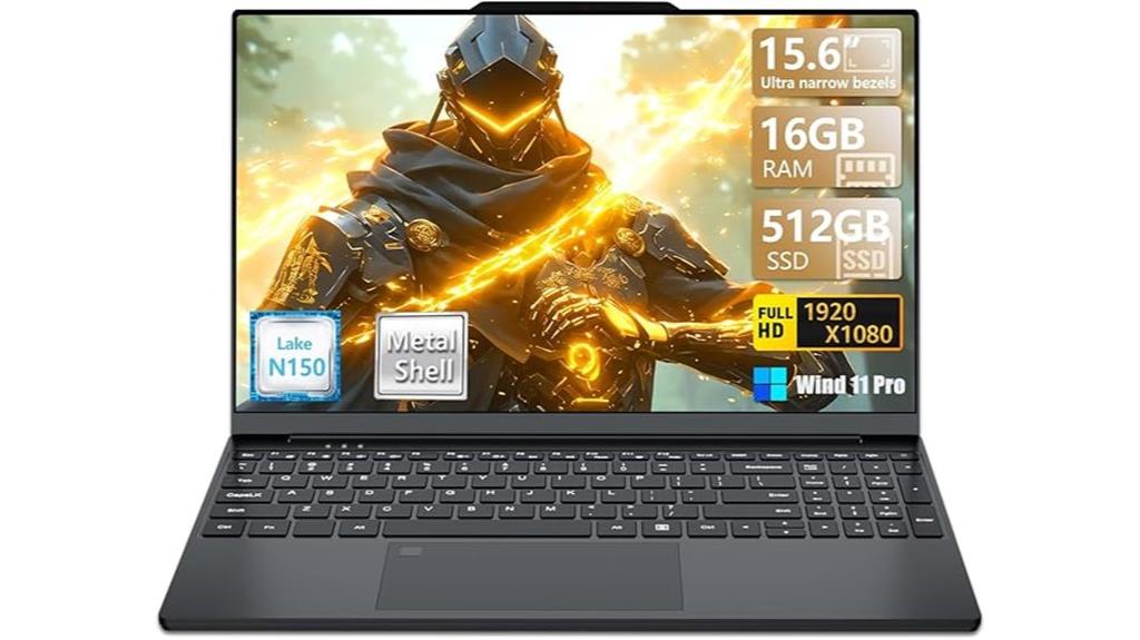 gaming laptop 15 6 inch n150